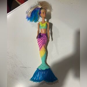 Barbie Mermaid Doll with Colorful Tail and Hair